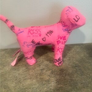 PINK Victoria's Secret Vibrant Pink Dog Toy